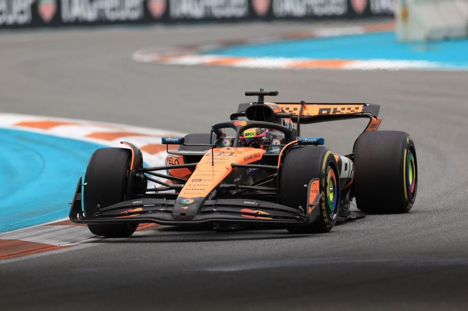 Oscar Piastri no GP de Miami de Fórmula 1