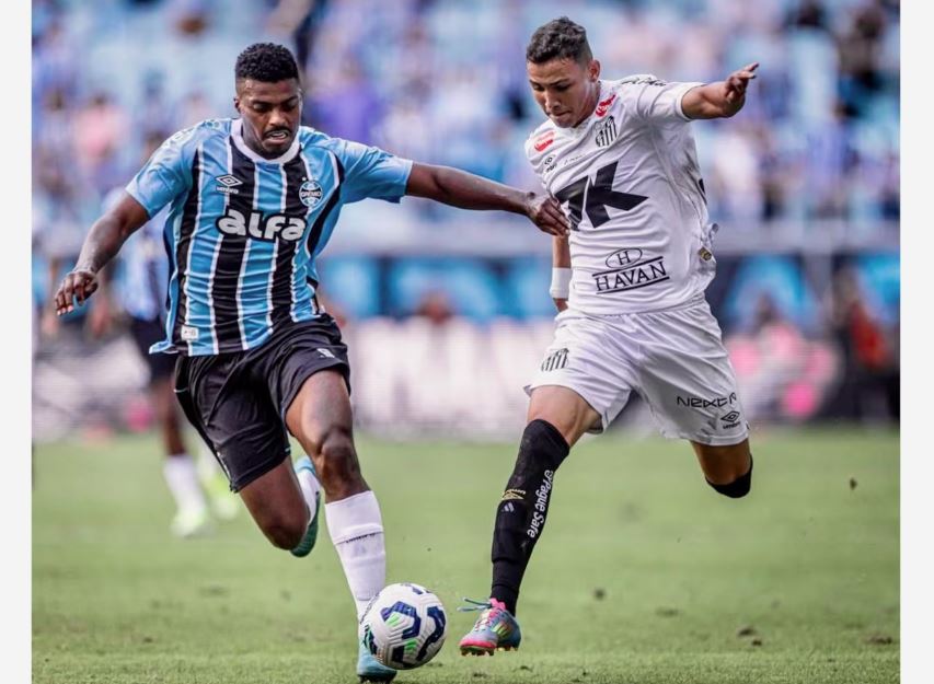 Grêmio e Santos mediram forças na Arena do Grêmio em jogo válida pela 7ª rodada do Brasileirão.