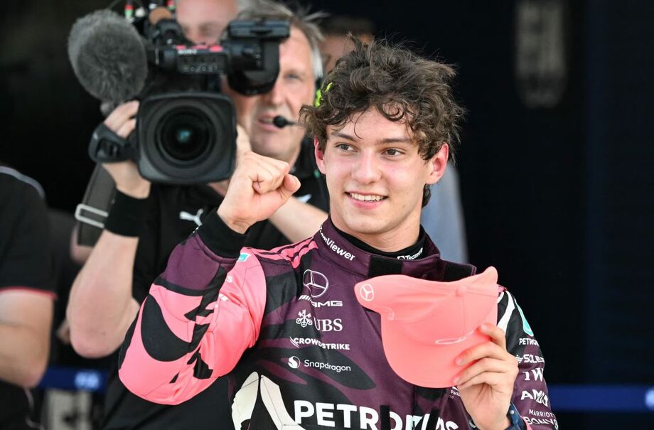 Kimi Antonelli conquistou a pole da corrida sprint de Miami.