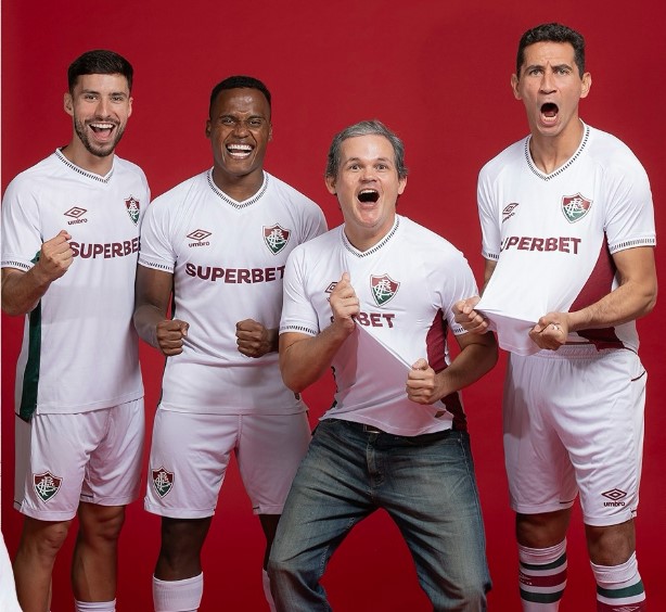 Fluminense lança novo uniforme dois que será usado Mundial de Clubes da Fifa, nos EUA