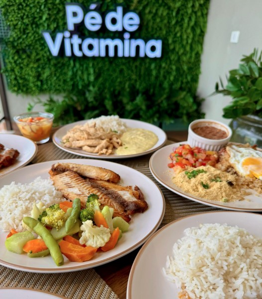 O restaurante Pé de Vitamina está no mercado desde 2017