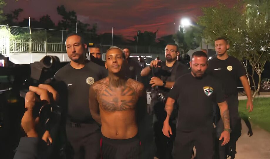 MC Poze do Rodo foi preso acusado de apologia ao crime e envolvimento com a facção Comando Vermelho