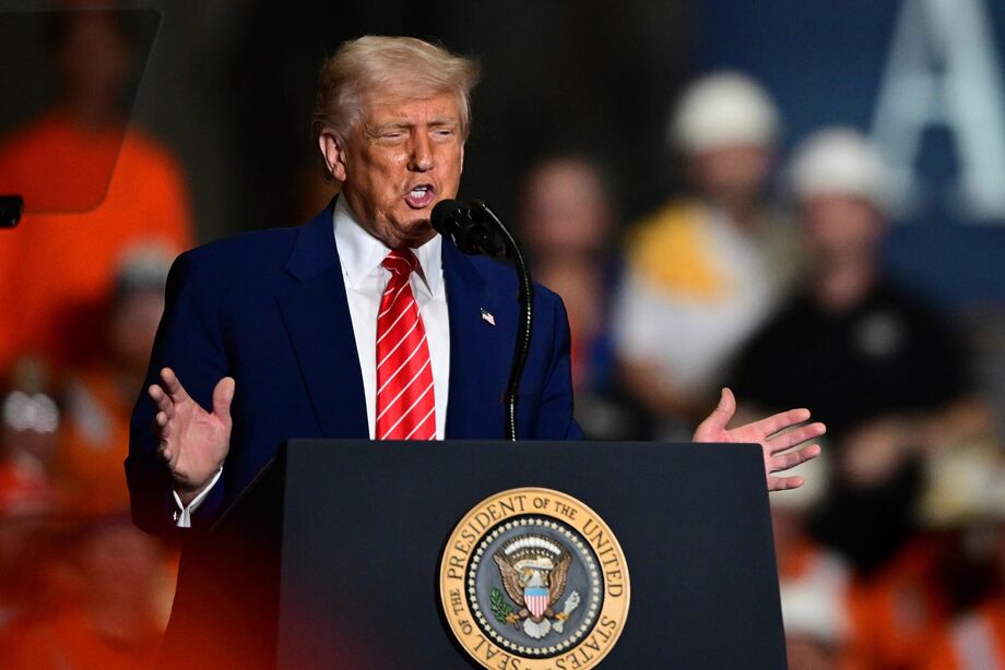 O presidente dos Estados Unidos, Donald Trump