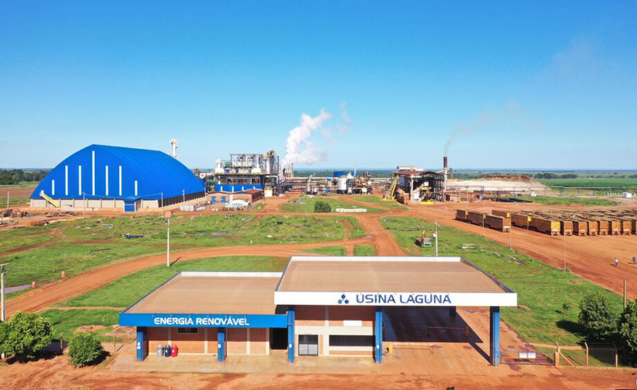 Unidade da Usina Laguna, em Batayporã (MS): produção de açúcar e novos investimentos em energia limpa marcam nova fase da operação