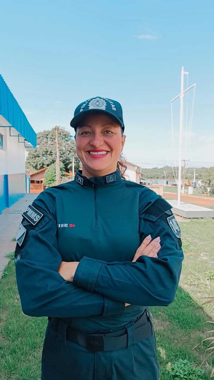 Geise Bonfim assume o comando da PM em Culturama e se torna a primeira mulher a ocupar o cargo na história da corporação local.