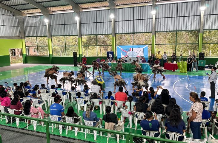 Evento celebra a entrega de obras fundamentais para o bem-estar dos estudantes e fortalecimento da comunidade escolar na Terra Indígena Taunay/Ipegue, em Aquidauana