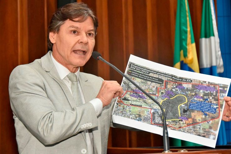 Deputado Paulo Duarte denuncia que construções no entorno da reserva do Parque do Prosa e dos Poderes irá impermeabilizar o local, causando imensos prejuízos para fauna e flora