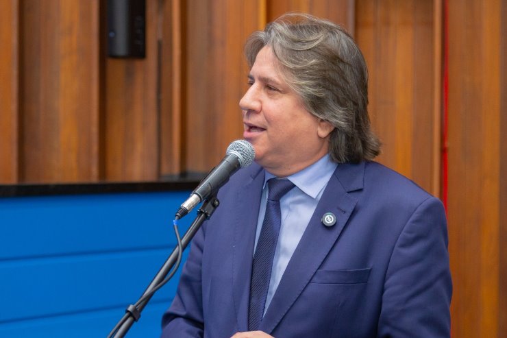 O deputado estadual Pedro Caravina
