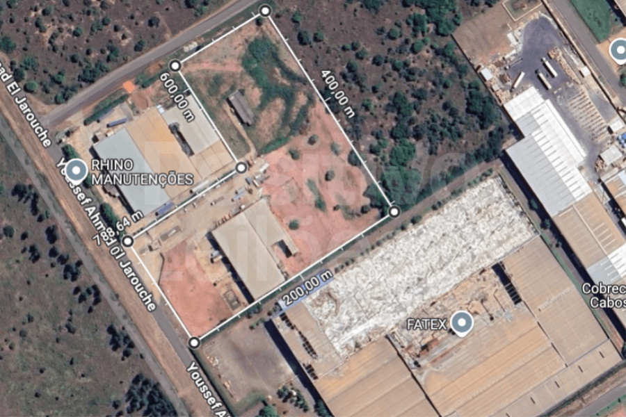 Terreno de 27 mil m² em Três Lagoas vai a leilão por R$ 15 mi e pode atrair indústrias e centros logísticos.