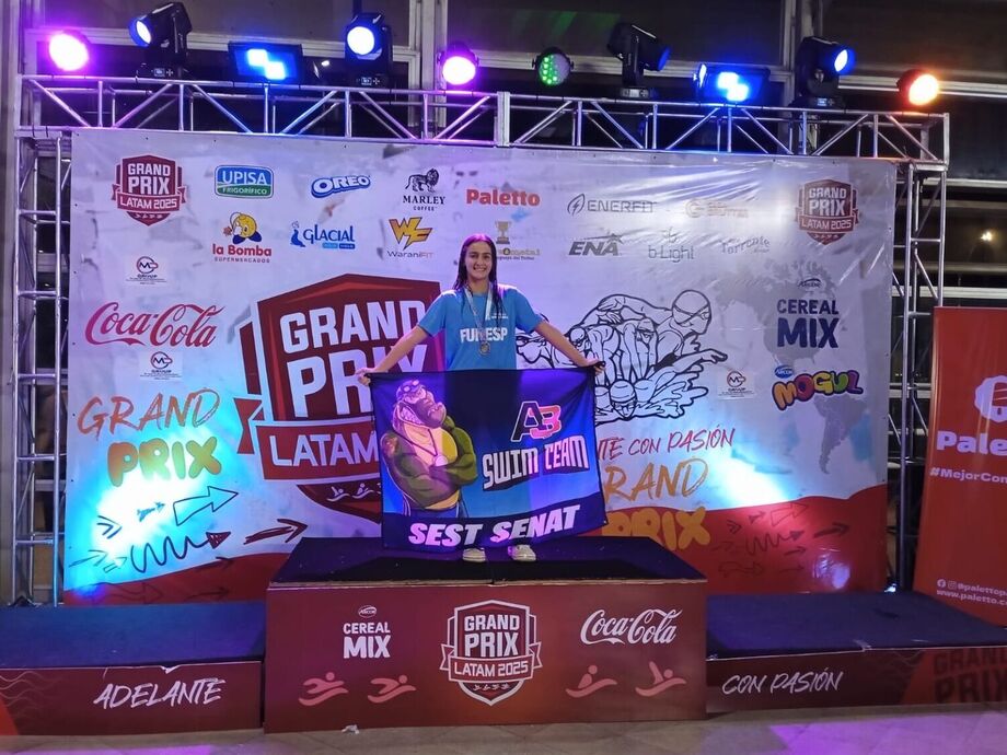 Para viabilizar a participação na competição, a jovem contou com o auxílio-atleta