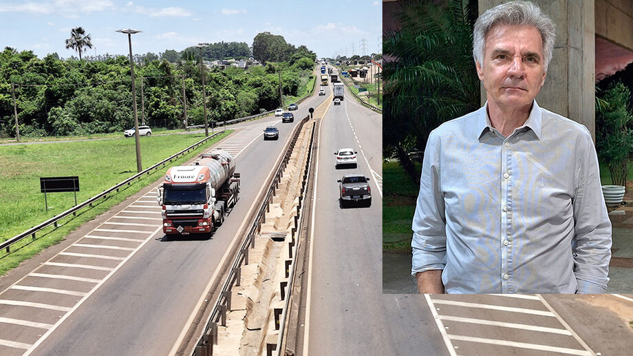 Cláudio Cavol, presidente do Setlog/MS, critica aumento do IOF e alerta para os impactos no setor de transporte de cargas.