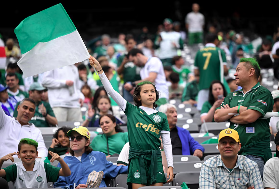 Palmeirenses estão em grande número nos Estados Unidos para o Mundial de Clubes.