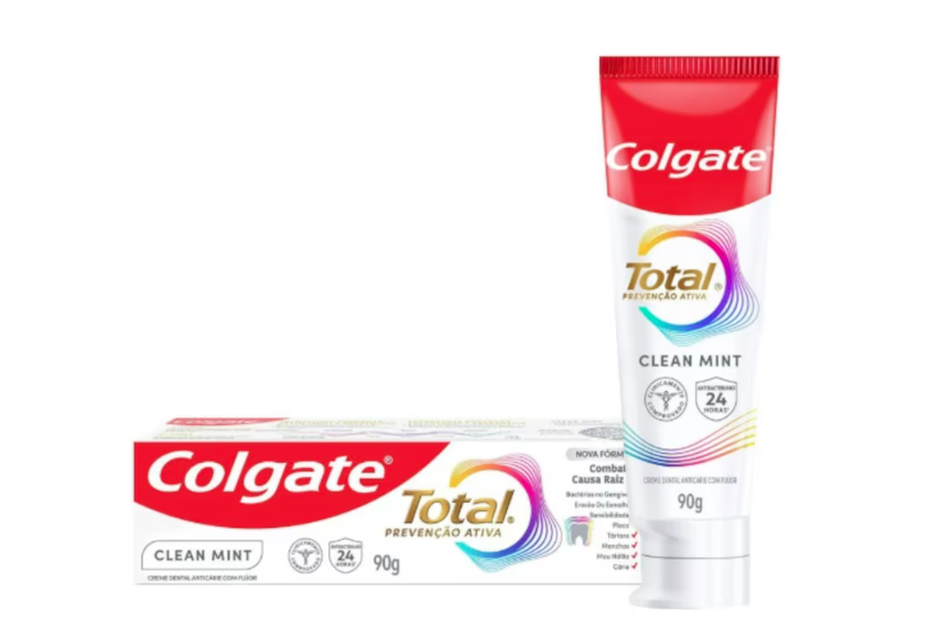 Colgate Clean Mint começou a ser comercializado em julho de 2024.