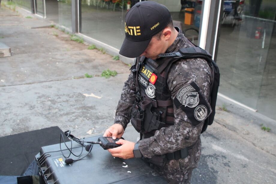 O GATE foi acionado para intervir no sequestro