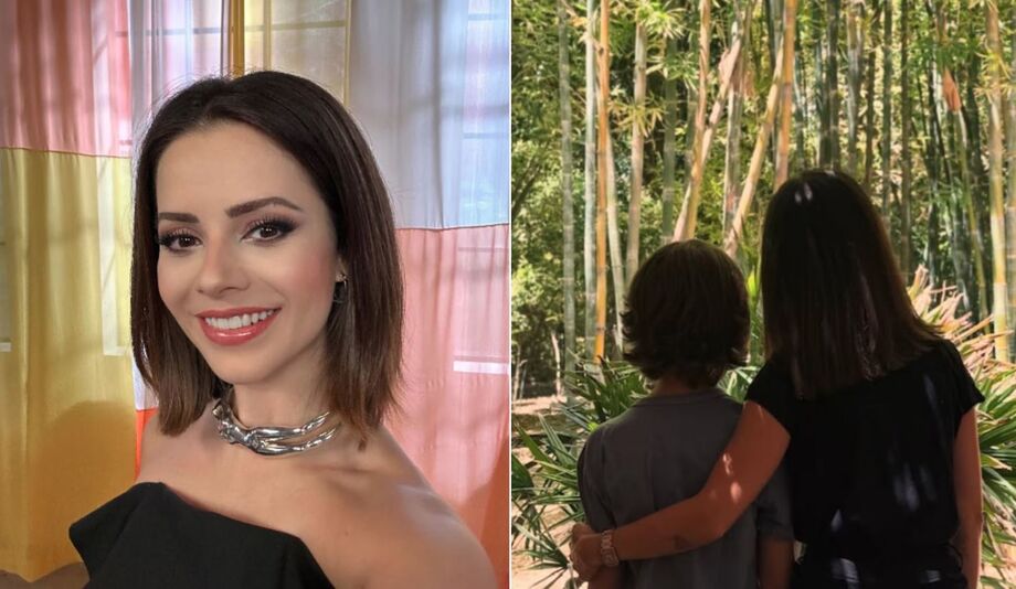 Sandy publicou nas redes sociais uma homenagem ao filho Theo, com raros registros do menino