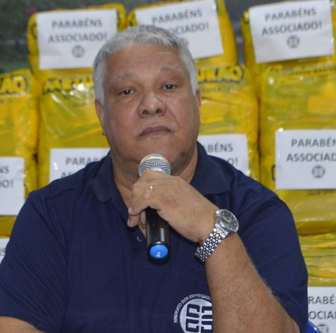 O presidente do SECCG, Carlos Santos