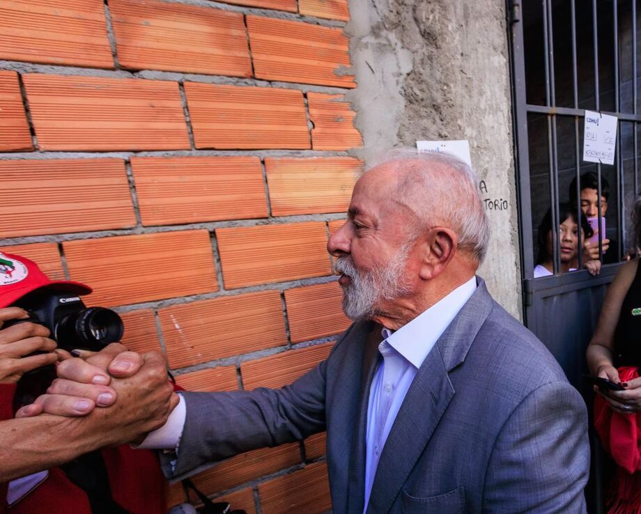 O presidente Luiz Inácio Lula da Silva criticou o antecessor Jair Bolsonaro