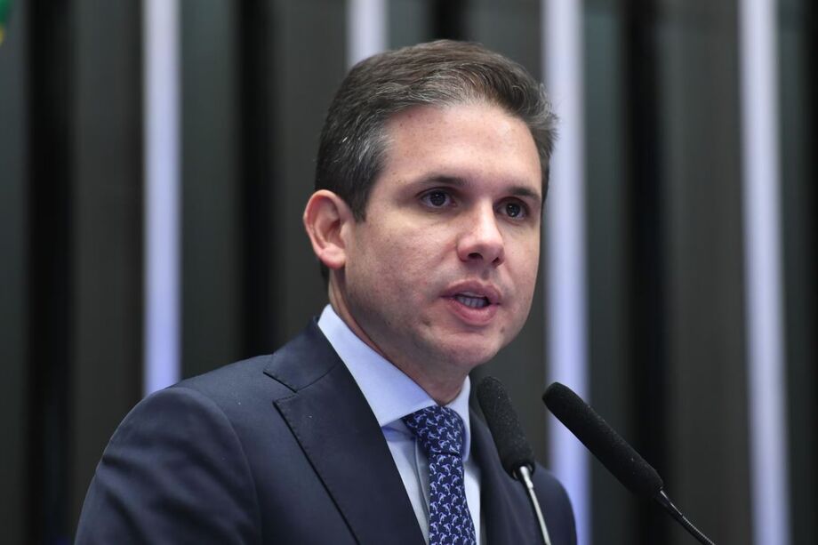 O presidente da Câmara dos Deputados, Hugo Motta