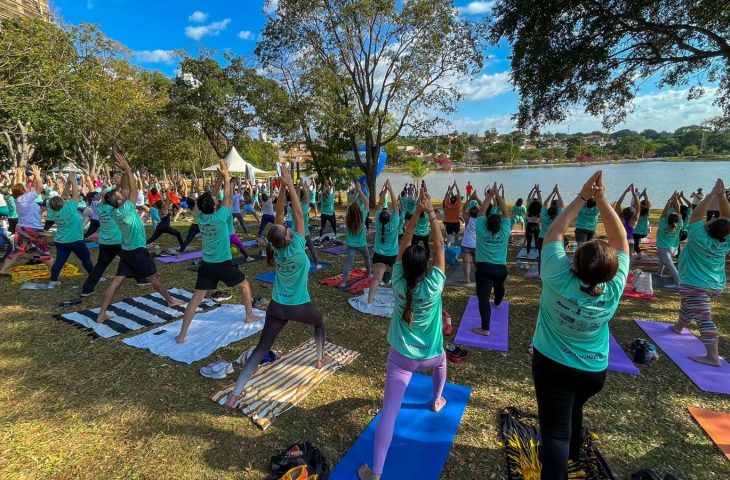 O Festival de Yoga será realizado no Parque das Nações Indígenas, em Campo Grande, neste domingo (29)