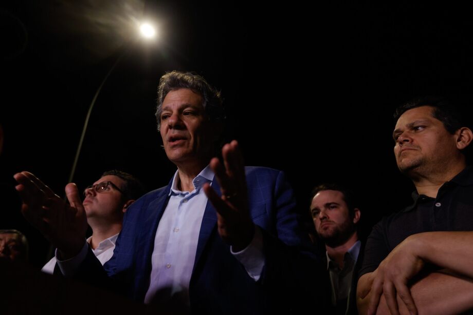 O ministro da Fazenda, Fernando Haddad