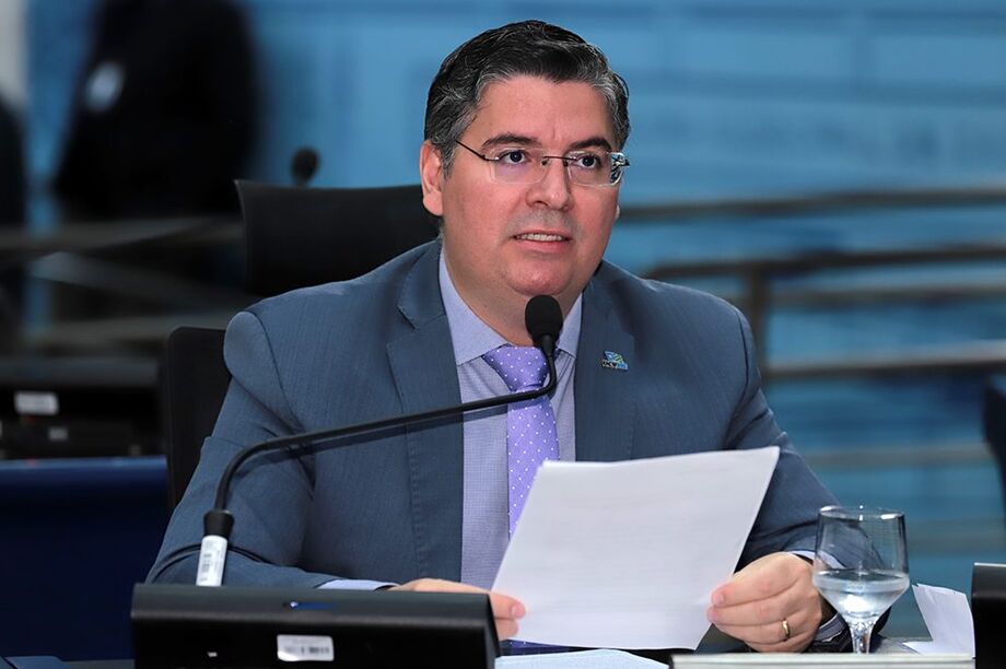 O vereador e médico Dr. Victor Rocha