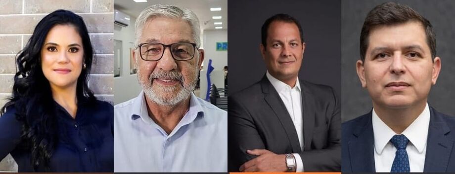 Larissa Marques Brandão (presidente da Comissão de Defesa dos Direitos do Consumidor da OAB/MS), Antonio Motti (secretário-executivo do Procon/MS), Renato Porto (advogado e professor de Direito do Consumidor) e Marcelo Terto (conselheiro do Conselho Nacio