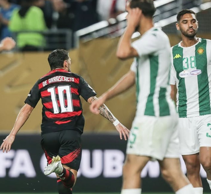 Na noite de ontem, o Flamengo bateu o Esperance, da Tunísia, pelo mundial