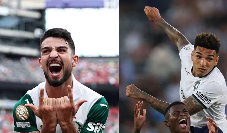 Flaco López e Igor Jesus foram decisivos para as vitórias de Palmeiras e Botafogo na quinta-feira.