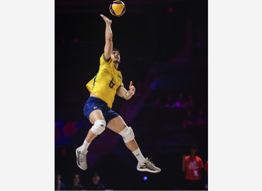 Brasil bateu a seleção do Canadá por 3 sets a 0.