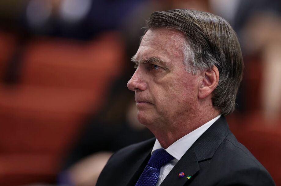 Bolsonaro em interrogatório no STF