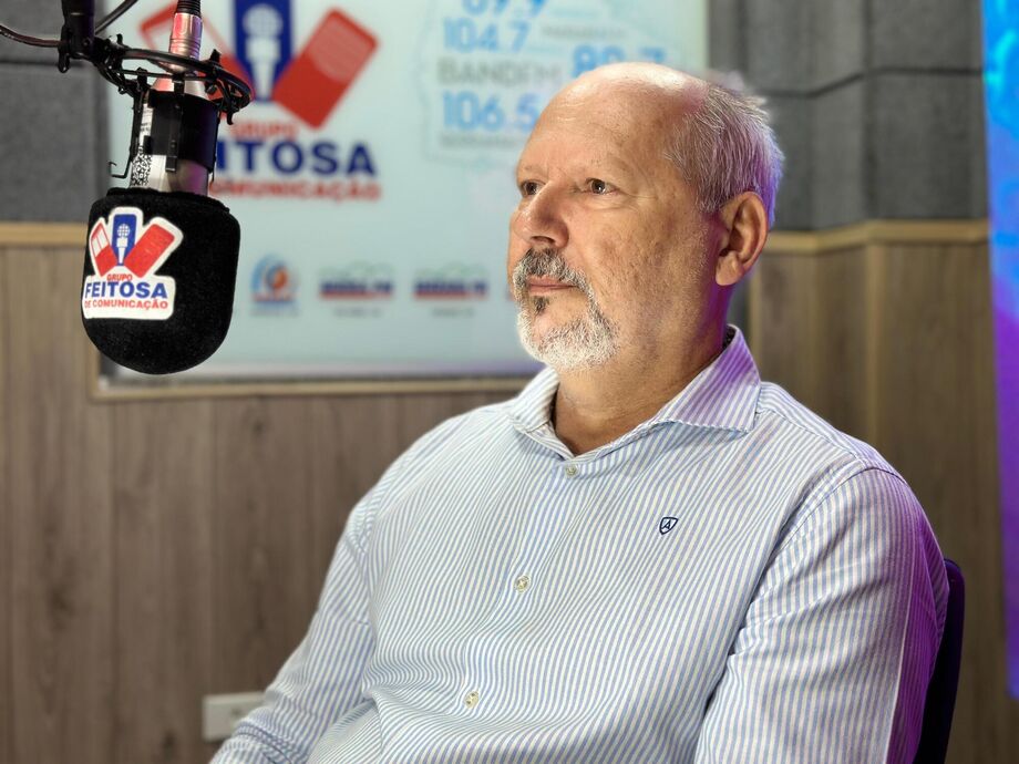 O presidente da Sicredi União MS/TO e Oeste da Bahia, Celso Ramos Regis