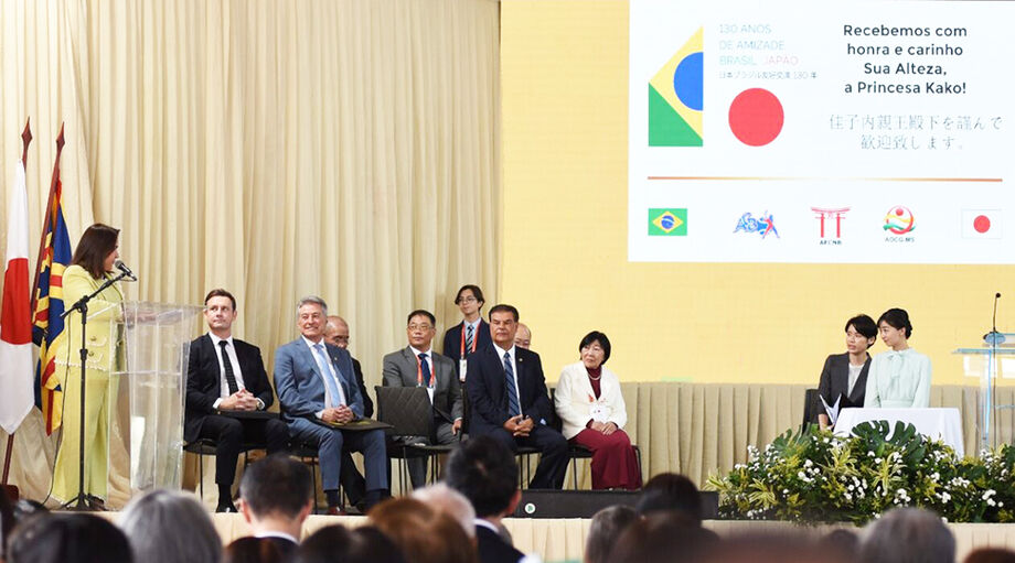 Princesa Kako visita Campo Grande e é recepcionada pela prefeita Adriane Lopes em evento com comunidade japonesa