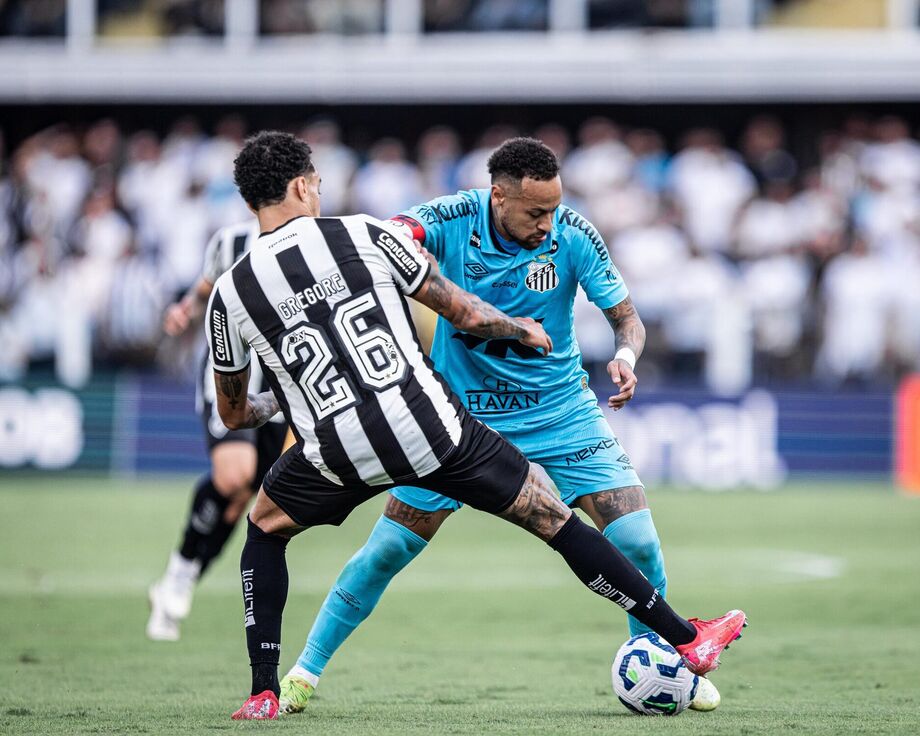 Santos x Botafogo Neymar