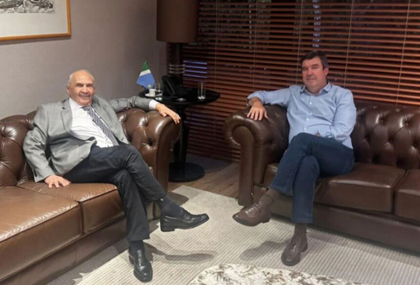 Riedel e Londres Machado alinham projetos prioritários para o segundo semestre em MS