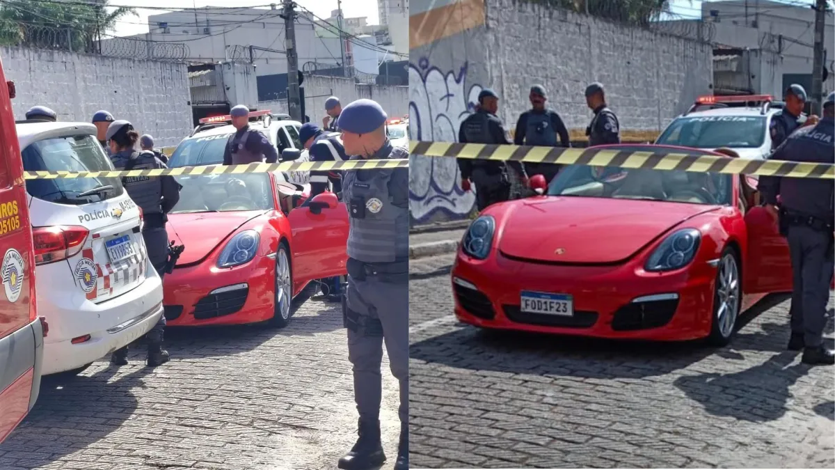 Homem é morto a tiros dentro de Porsche; o que se sabe sobre o assassinato em Guarulhos