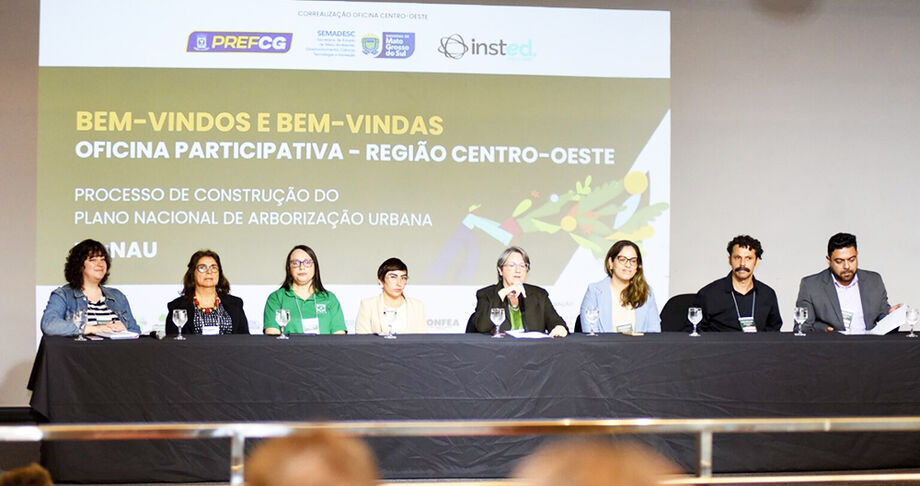 Evento sobre arborização urbana reúne especialistas, gestores e sociedade civil em Campo Grande para debater diretrizes do plano nacional