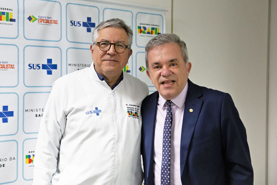 Ministro Padilha recebeu Vander no dia 15 para tratar do Novo PAC Seleções 2025