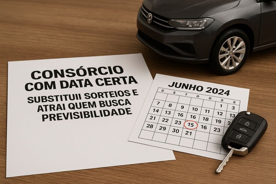 Modelo de consórcio com data certa elimina sorteio e atrai quem busca planejamento