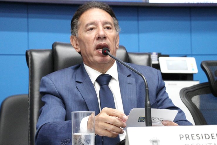 O deputado e presidente da ALEMS Gerson Claro (PP)