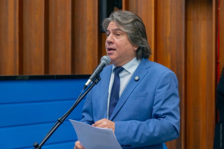 O deputado estadual Pedro Caravina