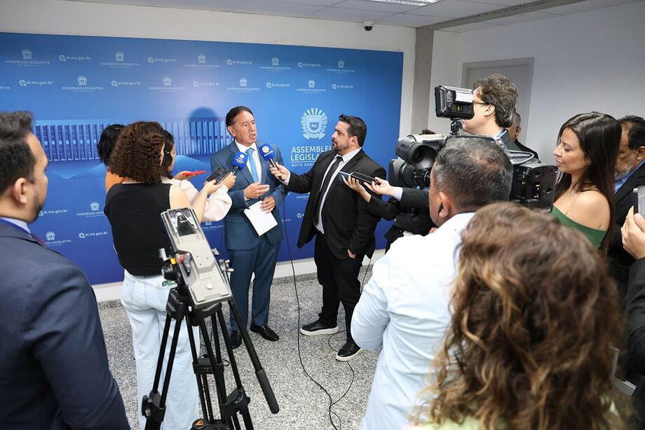 O presidente da ALEMS, deputado Gerson Claro (PP)