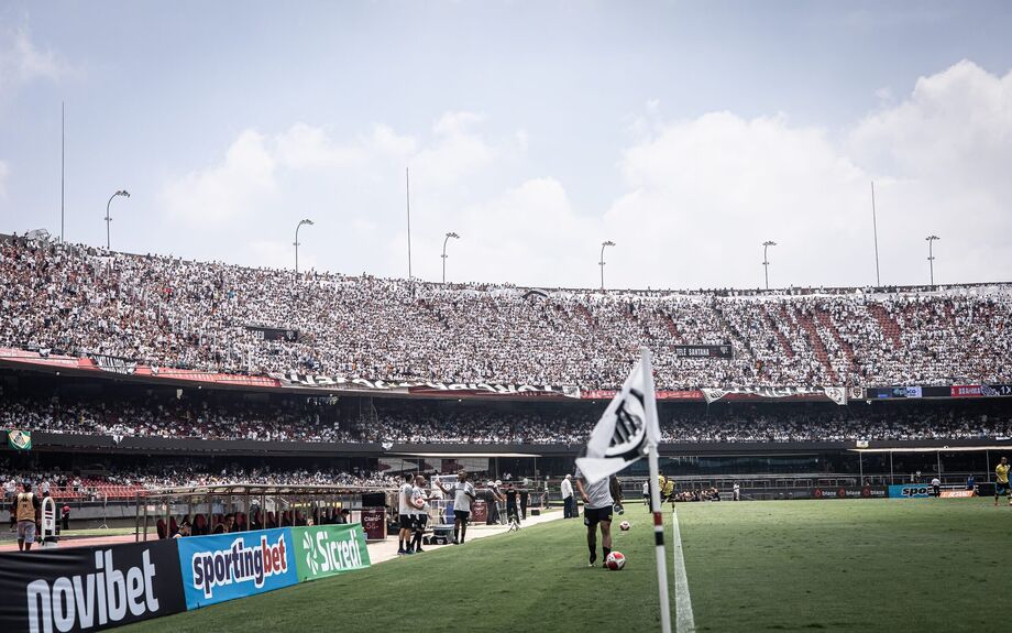 Santos atuou no MorumBis pela última vez no Campeonato Paulista de 2024.
