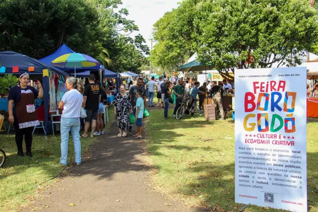 Feira Borogodó conta com mais de 300 marcas de economia criativa.