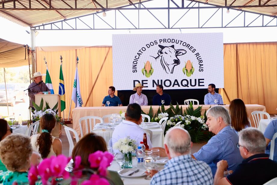 Gabriel de Emílio assume presidência do Sindicato Rural de Nioaque com foco em diálogo e fortalecimento do agronegócio local.