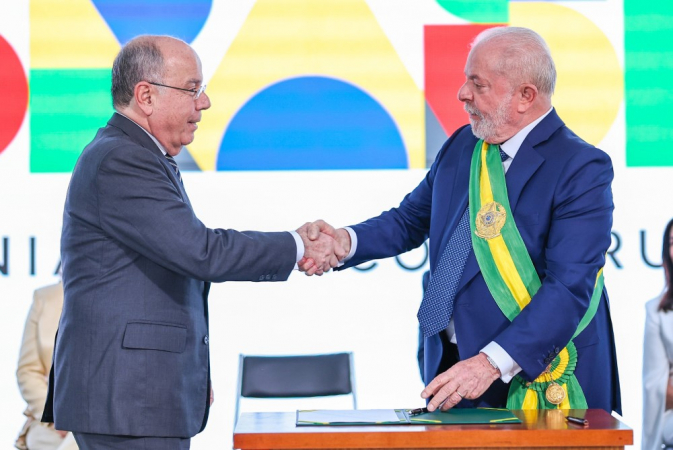 Presidente Lula e Mauro Vieira, ministro das Relações Exteriores