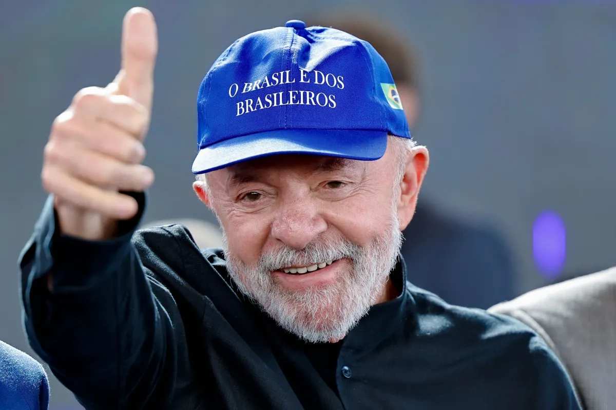 O presidente Luiz Inácio Lula da Silva (PT) durante evento em Linhares (ES)