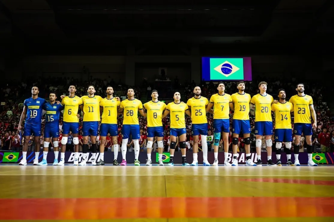 Brasil venceu o Japão pela Liga das Nações de vôlei