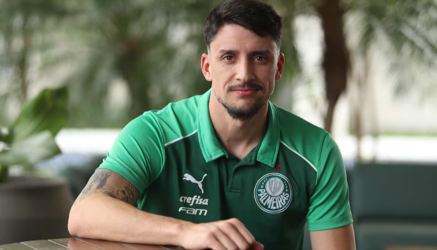 Piquerez renovou com o Palmeiras até 2030