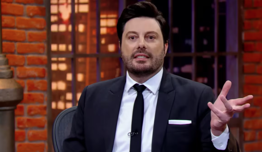 Danilo Gentili durante o programa 'The Noite', do SBT, exibido em 2 de julho de 2025.