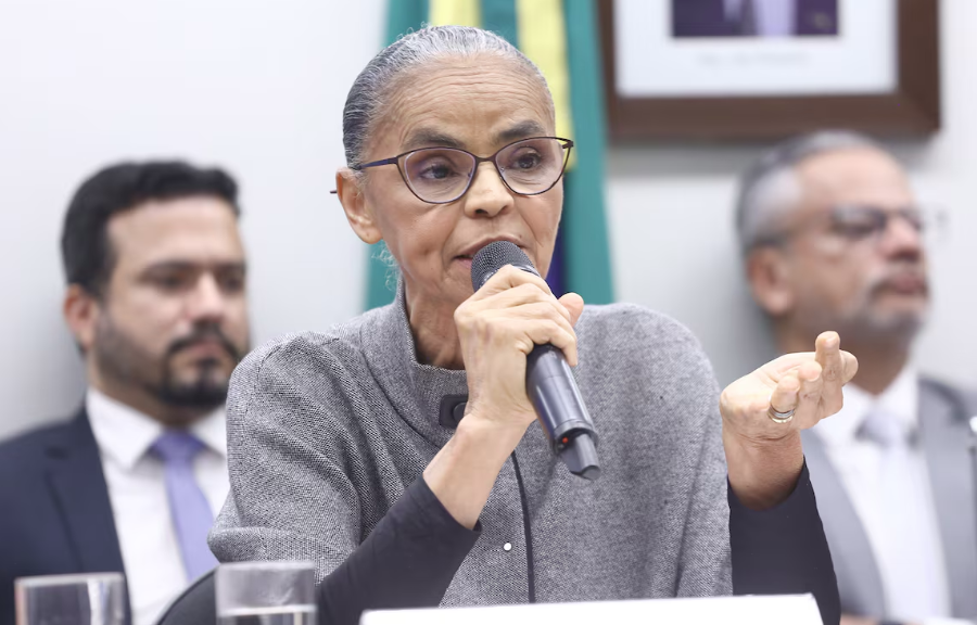 Marina Silva, ministra do Meio Ambiente.